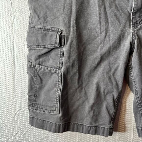 Carhartt Relaxed Fit Canvas Cargo Grey Shorts Size 42 - Picture 7 of 7
